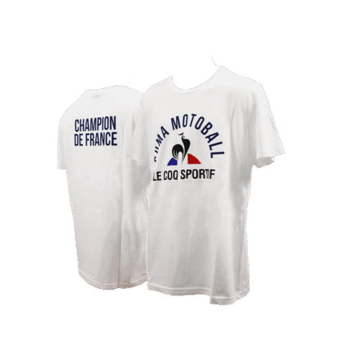 T-shirt SUMA x LCS édition 2022 Adulte Blanc - Champions de France