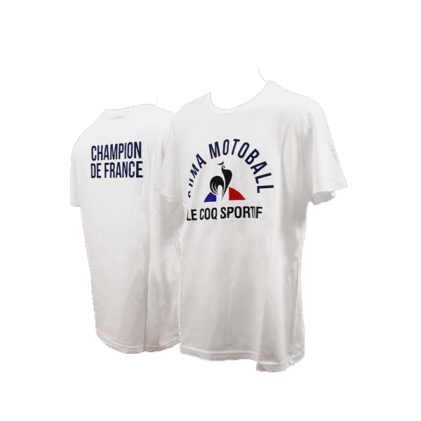 T-shirt SUMA x LCS édition 2022 Adulte Blanc - Champions de France